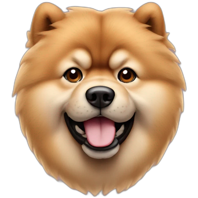 chów chow like it emoji