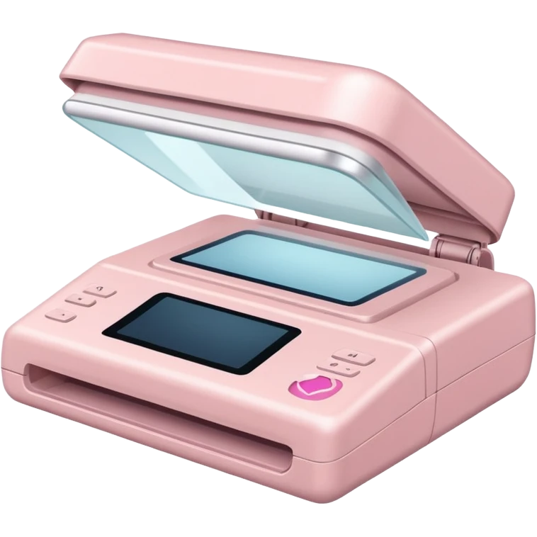 Light Pale Pink Scanner emoji