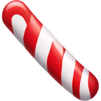 candy cane lip balm emoji