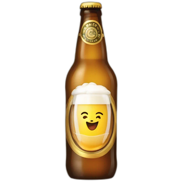 Chat qui boit de la bière emoji