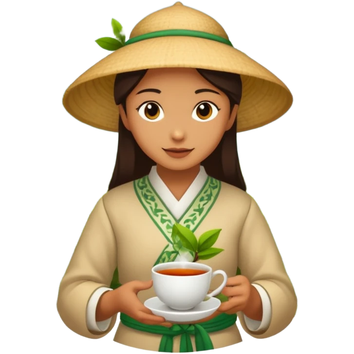 ชาวดอยเก็ยใบชา emoji