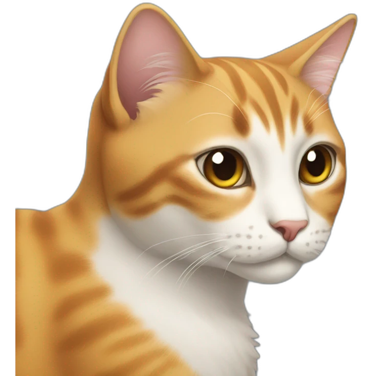 cat side angle emoji