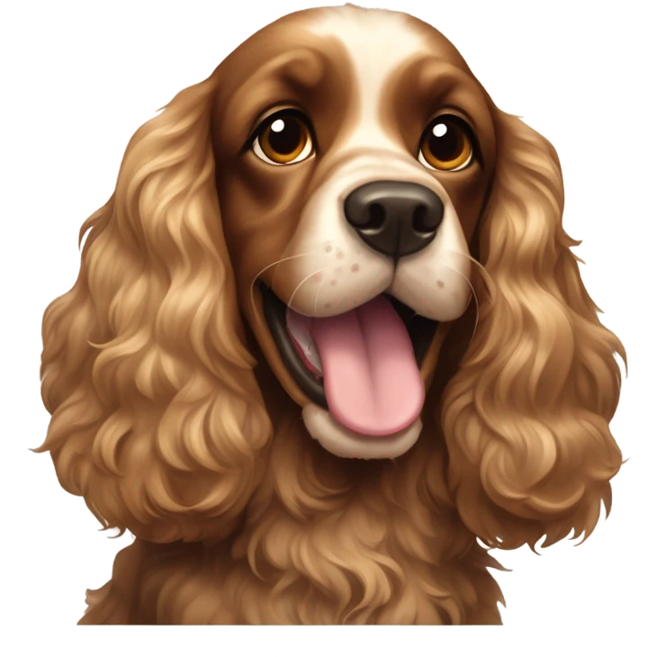 Cocker spaniel emoji