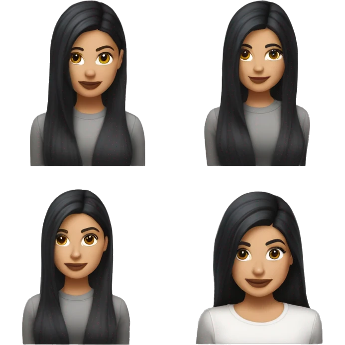 Kylie Jenner with the rizzler emoji
