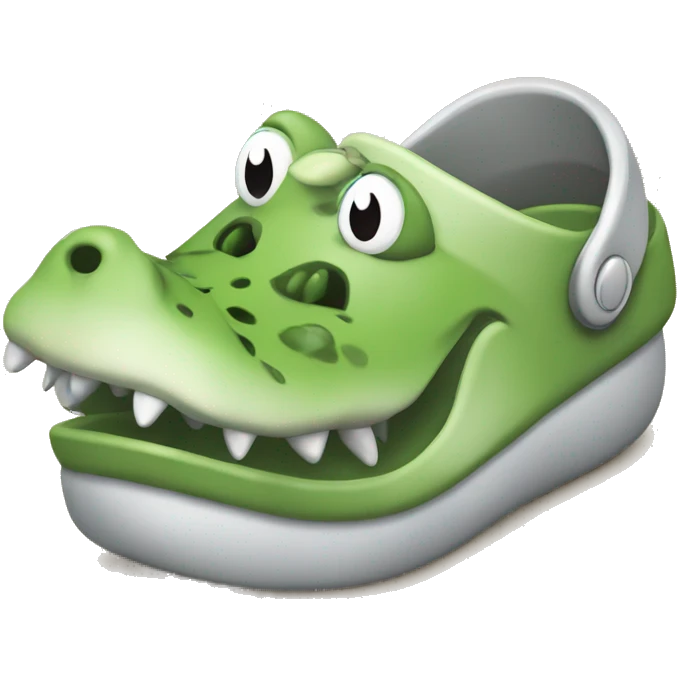 Crocs avec charmes emoji