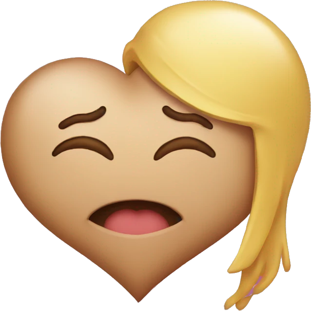The heart that sends a kiss emoji