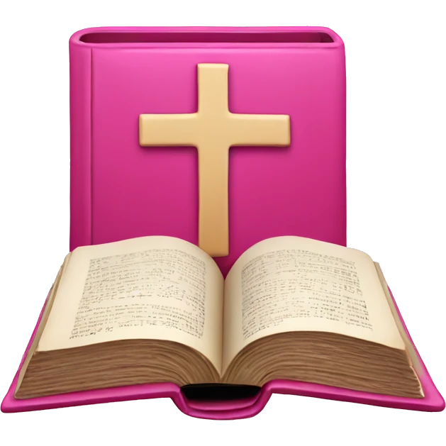 Pink bibel emoji