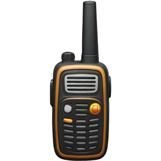 old school walkie talkie emoji