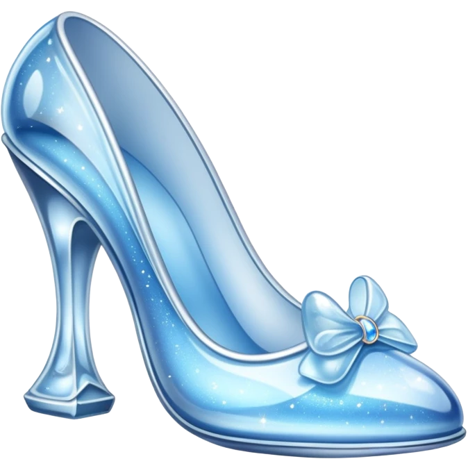 Cinderella glass slipper  emoji