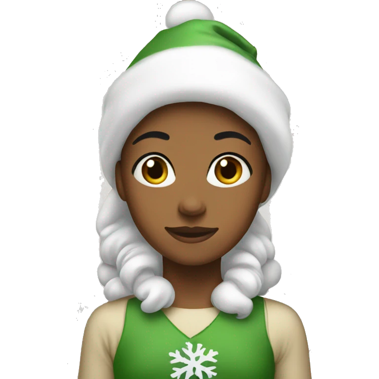 clean girl christmas emoji