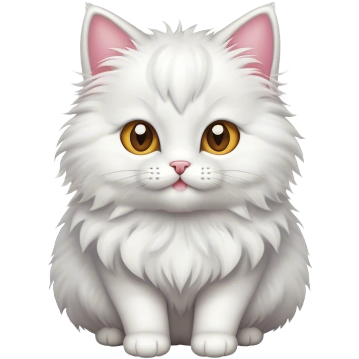 Coquette cat emoji