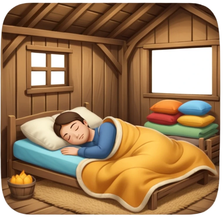 And a cozy barn that they can sleep in emoji