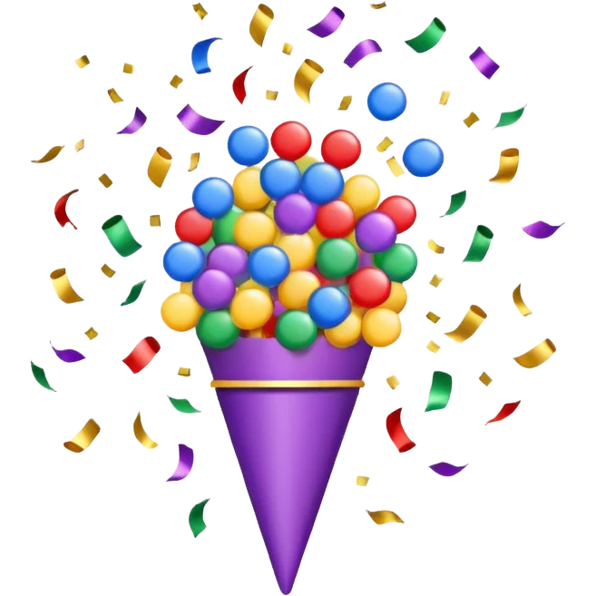 A party popper emoji emoji