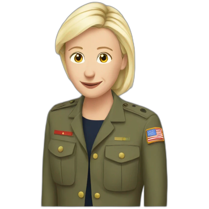 Marine lepen emoji