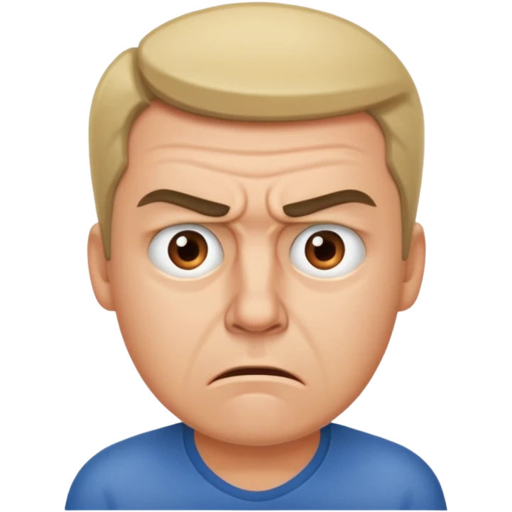 Frustrated  emoji