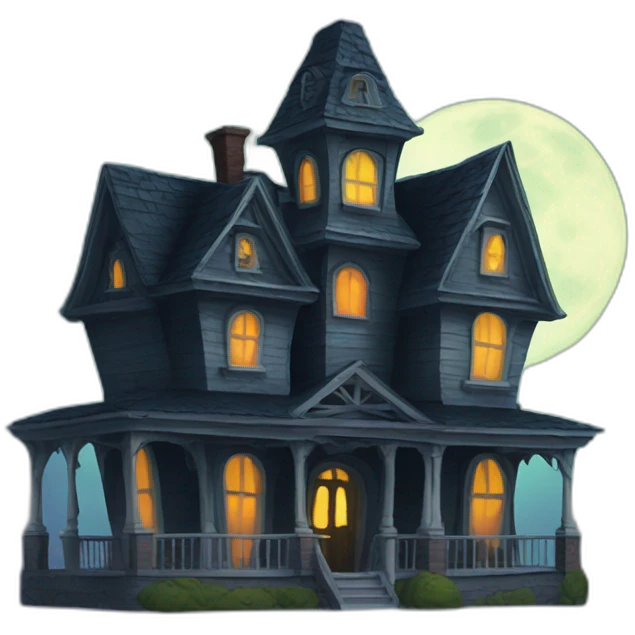 haunted house emoji