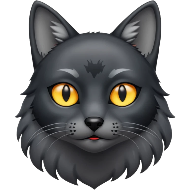 🐺🐈‍⬛ emoji