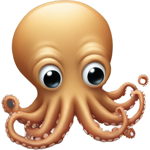 octopus typing on laptop emoji