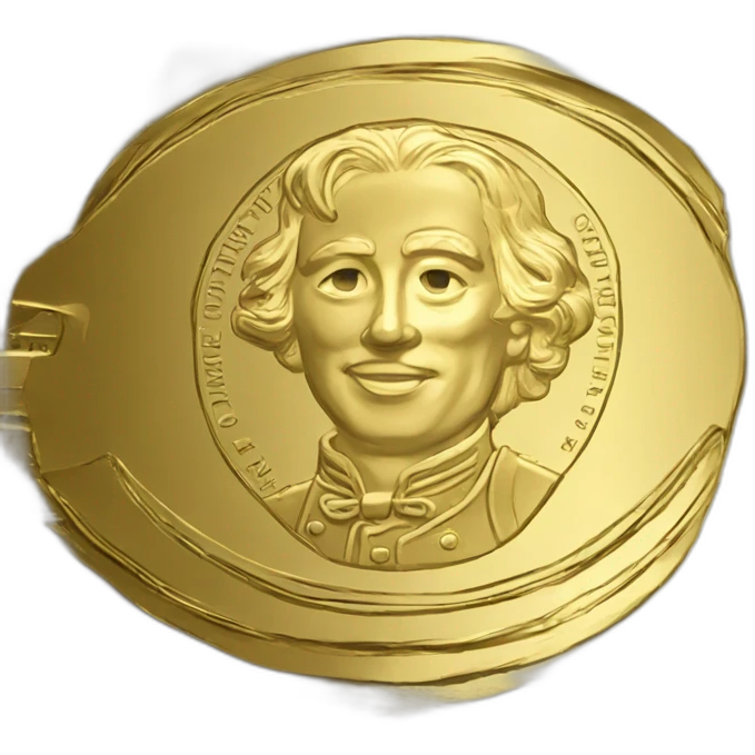 gold dolar emoji
