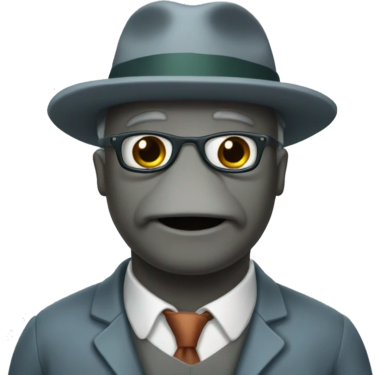 professor manatee emoji