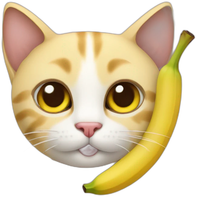 cat-banana emoji