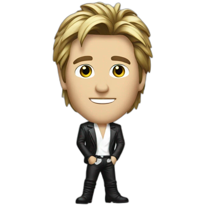 Simon le bon from Duran Duran emoji