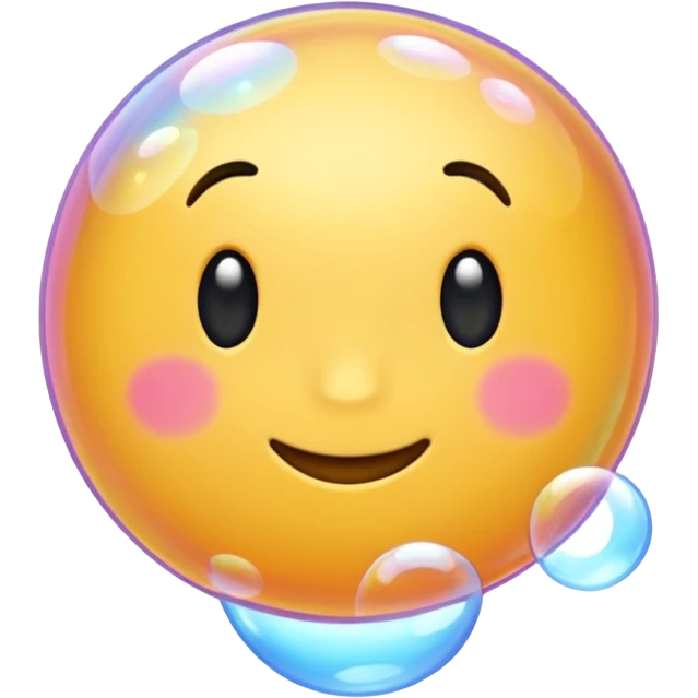 bubble that spells HI emoji