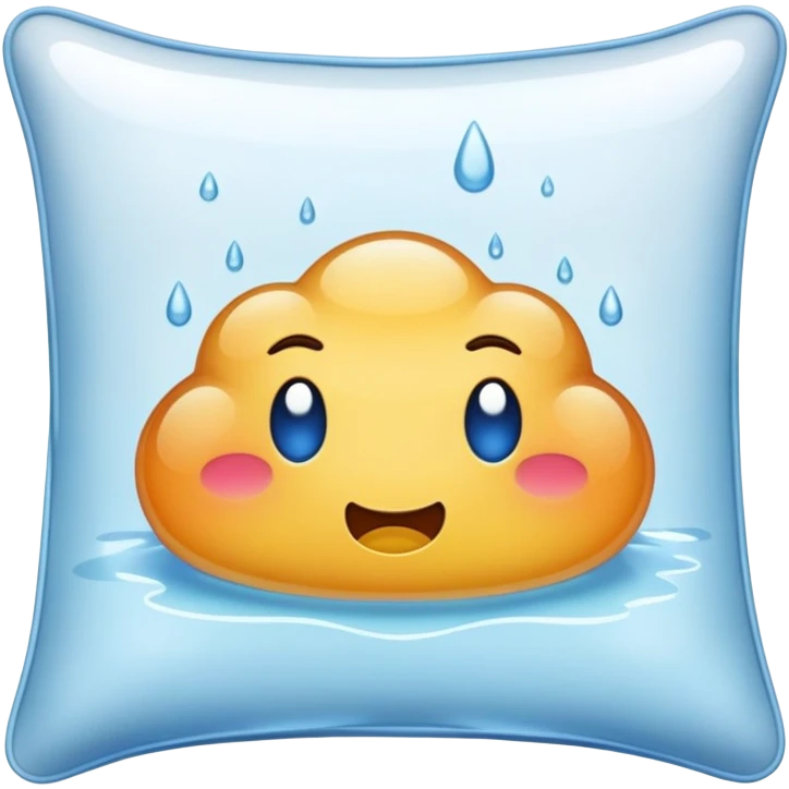  wet drool on pillow emoji