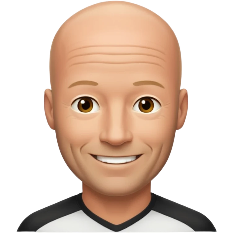 Alan Shearer bald looking older emoji