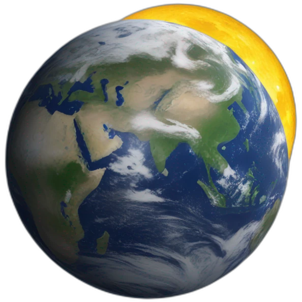 earth-moon-orbit emoji