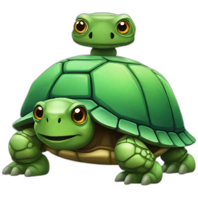 Robo turtle emoji