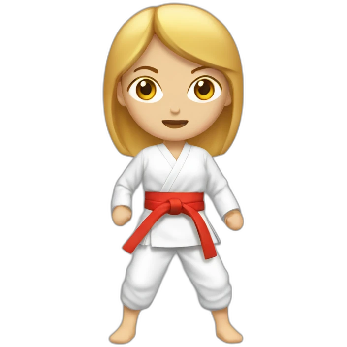 Mixt martial art feminin emoji