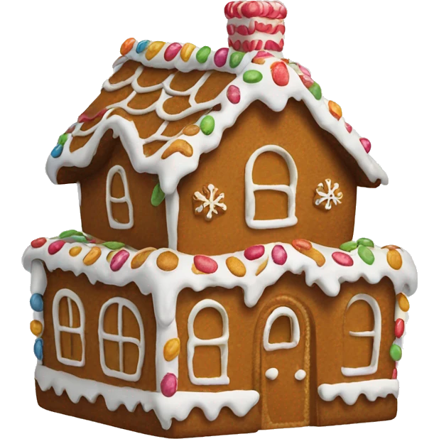 Gingerbread house  emoji