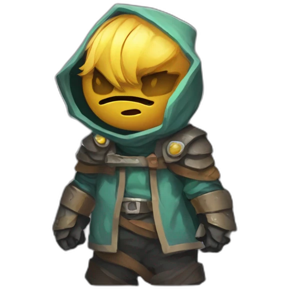 character scifi roguelike rpg style inspired by slay the spire digital art emoji