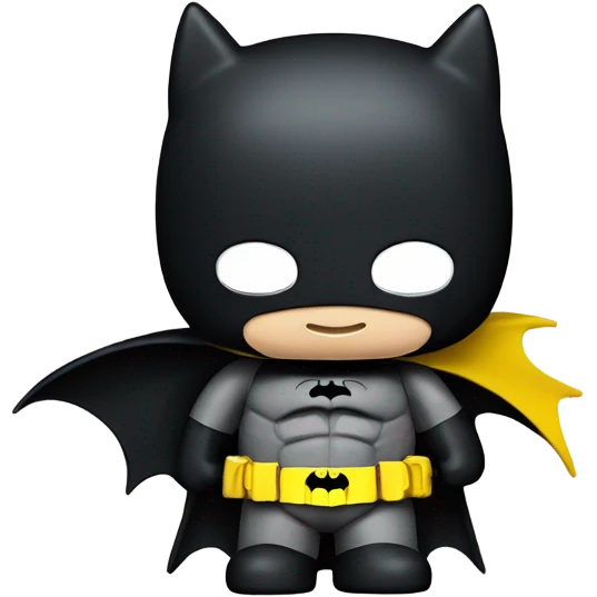 Hello kitty and Batman  emoji
