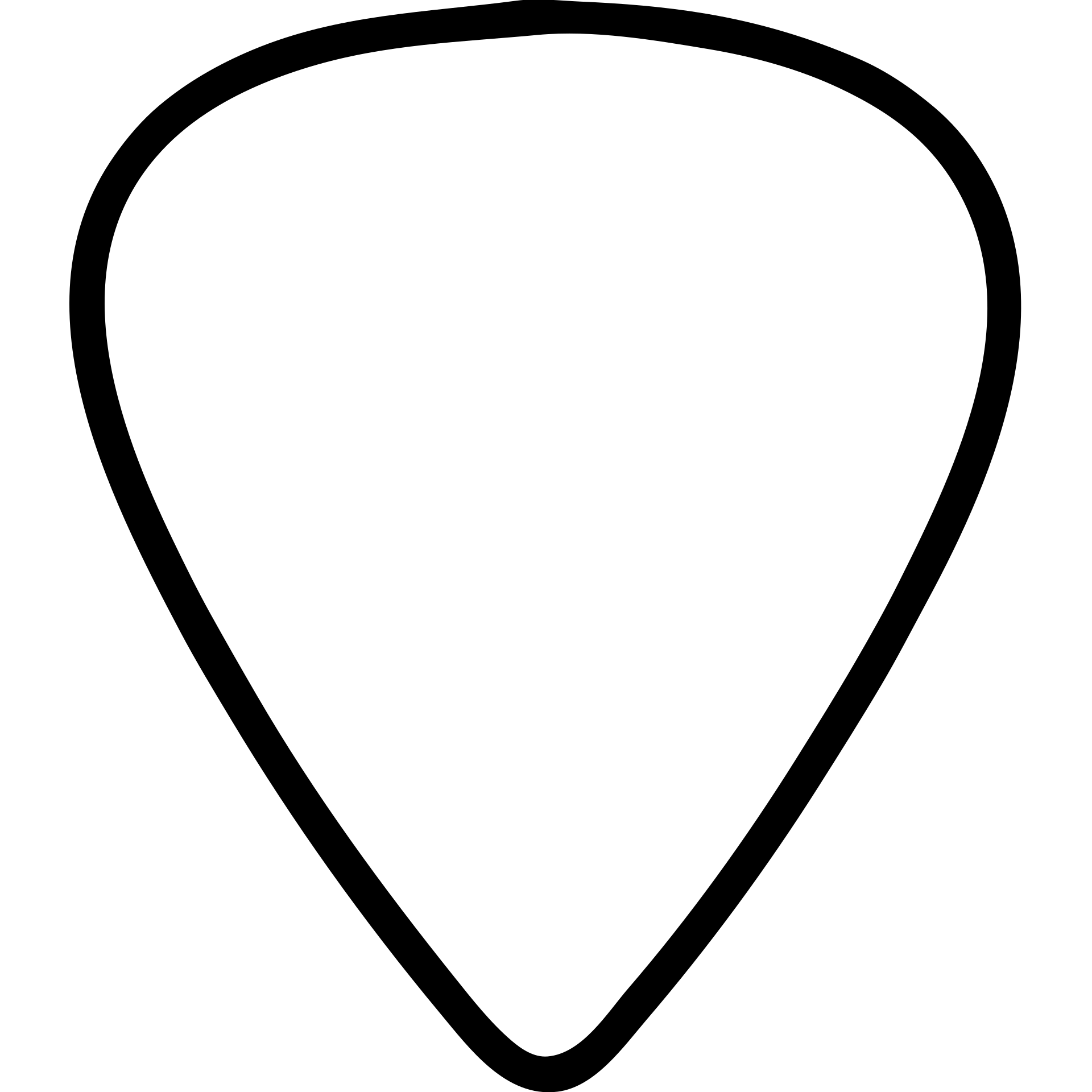 guitar pick clean simple icon emoji