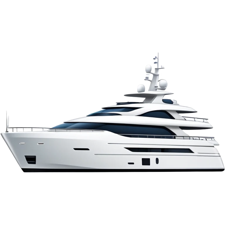 an aesthetic yacht emoji
