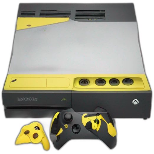 Xbox séries X yellow emoji