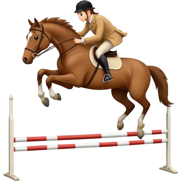 Horse jumping  emoji