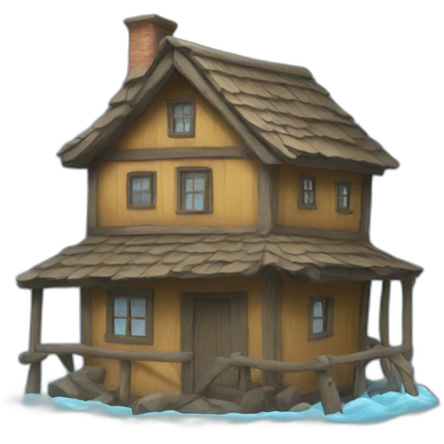 Water house emoji