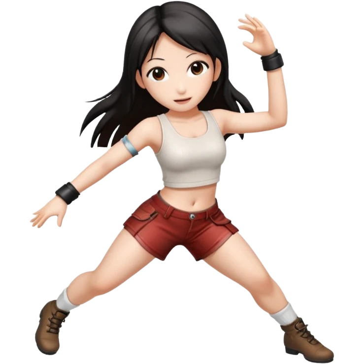 Final fantasy 7 Tifa dance  emoji
