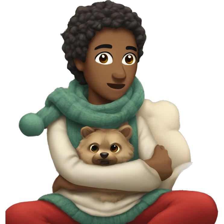 christmas cozy emoji