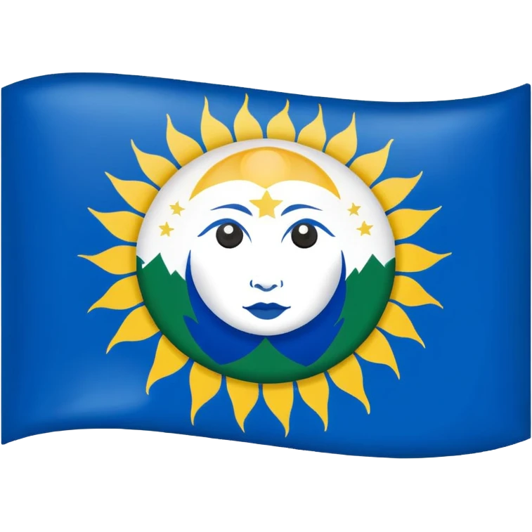 Флаг якутии emoji
