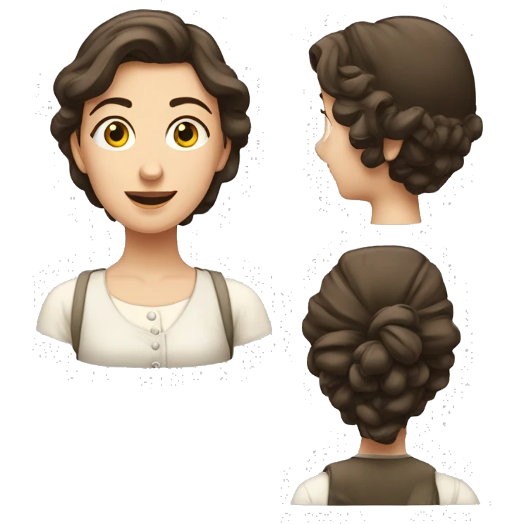 şapkalı anne emoji