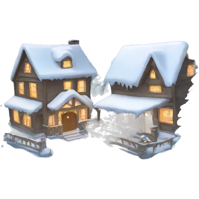 Winter wonderland emoji