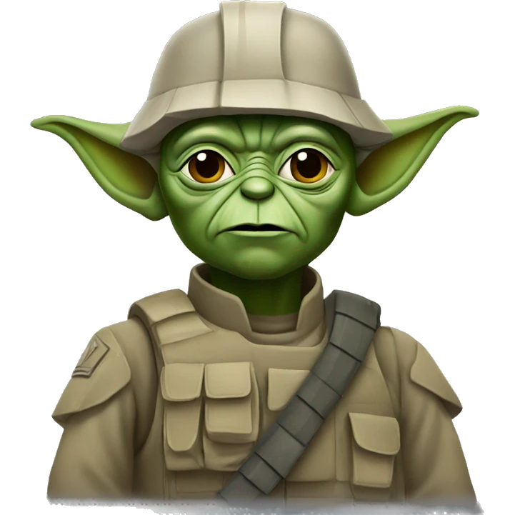 soldier yoda emoji