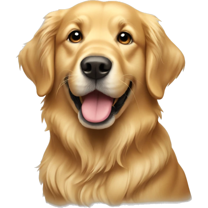 golden retriever  emoji
