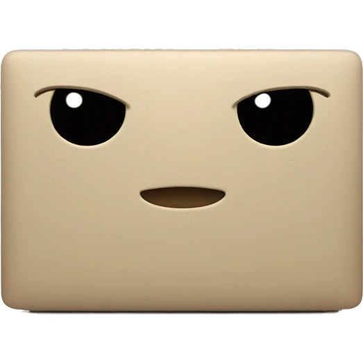 beige macbook emoji