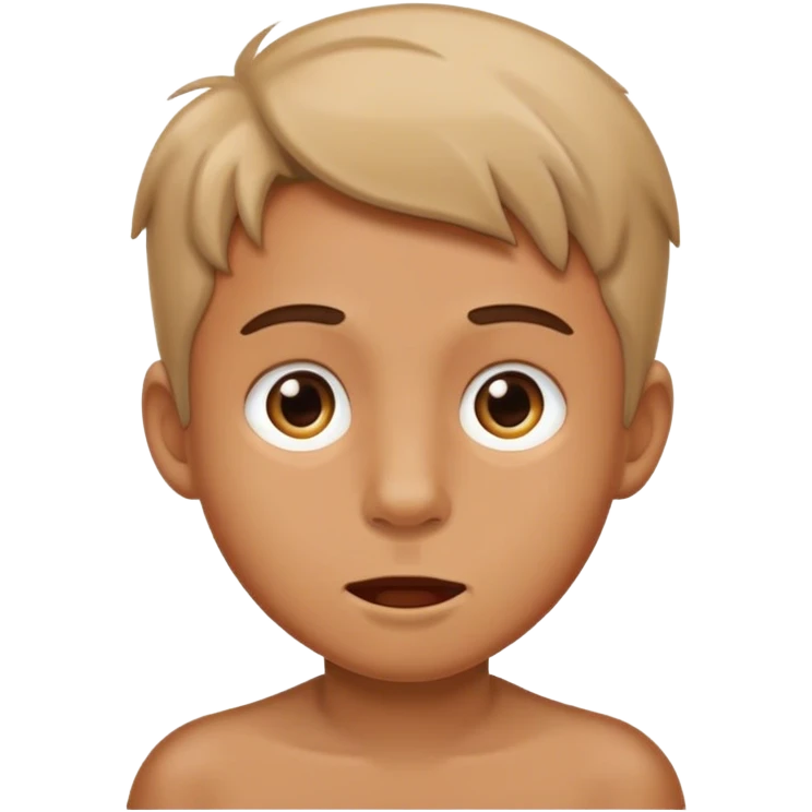 Boy mewing  emoji