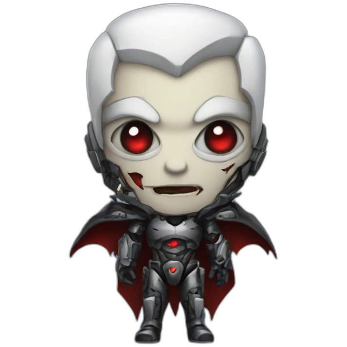 cyborg vampire emoji